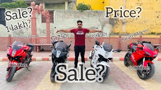 Superbikes for sale  hyosung  ducati for sale  1 lakh rupees  In Mathura  MTR Riders [upl. by Erda]