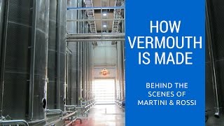 How Vermouth Is Made Behind The Scenes of Martini [upl. by Callan]