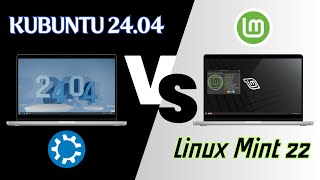 Kubuntu 2404 vs Linux Mint 22  RAM Consumption [upl. by Millda]