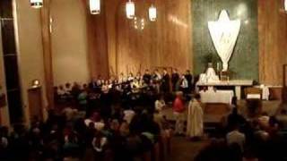 quotStay With Mequot during Holy Thursday Mass at St Isidores [upl. by Hallock236]