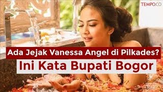 Ada Jejak Vanessa Angel di Pilkades [upl. by Aisanat]