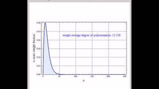 Molecular Weight Distribution in Equilibrium StepGrowth Polymerizations [upl. by Naresh]