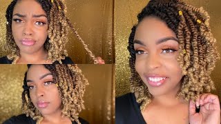 How I did my Spring Twist  BEST protective style from Amazon [upl. by Yerffoeg903]