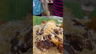 1200 Gm Mutton Raan Biriyani 😋 biriyani shorts [upl. by Attevroc]