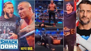 Roman suno daddys back🔥 Randy RKO Jimmy amp Aldis  Punk in SmackDown WWE 2 Dec 2023 Highlights [upl. by Abbottson]