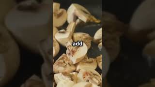 Campfire Mushroom Soup in 60 Seconds cooking [upl. by Anitak]