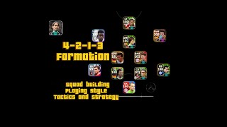 BECOME A PRO IN EFOOTBALL24 4213 formation squad build up tactics playing style full explanation [upl. by Sedrul]