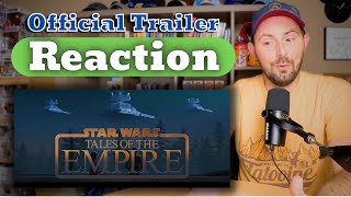 Tales of the Empire  Official Trailer Reaction  Thrawn Clones Vader [upl. by Yenattirb672]