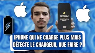 iPhoneiPad ne charge plus mais détecte le chargeur  Solutions rapides et faciles [upl. by Jessika]