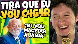 LULA FALA OBSCENIDADES PRA NAÇÃO BRASILEIRA REACT [upl. by Sheply504]