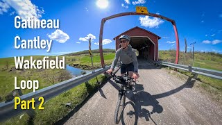 Gatineau  Cantley  Wakefield Bike Loop Part 2 [upl. by Leirvag]