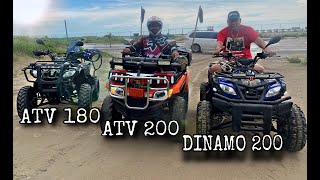 italika ATV 200 180 y dinamo XTREME ROCKY consejos para ir de ruta [upl. by Noelani434]