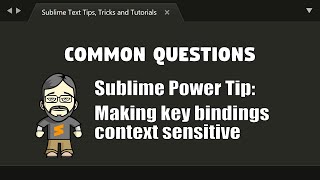 CQ23 Key Binding Contexts [upl. by Atinar780]