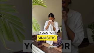 How to cure Sinus Sinusitis infection  Runny Nose  Yoga for Sinus Chest congestion [upl. by Emolas]