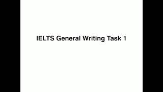 IELTSSimonWritingTask1Generalpart3 [upl. by Evey]