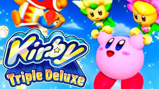 Kirby Triple Deluxe  Full Game  No Damage 100 Walkthrough [upl. by Nyrmak]