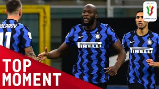 Romelu Lukaku Scores a Thumping Penalty  Inter 21 Milan  Top Moment  Coppa Italia 202021 [upl. by Sager661]