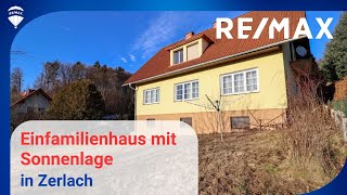 REMAX Nova präsentiert  Einfamilienhaus mit sonniger Lage in Zerlach [upl. by Dupuis581]