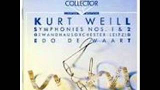 Kurt Weill Symphony N° 1 1921 Full [upl. by Mozart]