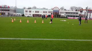 FC Bayern Training Individualtraining  Dribbling [upl. by Alomeda]