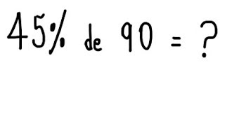 PORCENTAGEM 45 de 90 [upl. by Grata]