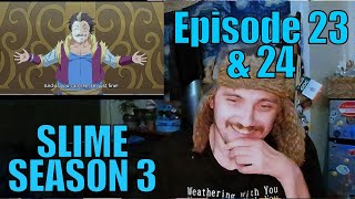 Dungeon Exploration and Meetings  Slime Season 3 Episode 23  24 ReactionReviewCut Content [upl. by Pacificia]