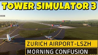 LSZH Zurich Tower Sim 3 [upl. by Brownson508]