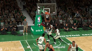 the 2019 raptors vs the Celtics in 2k24 play now online [upl. by Anett]