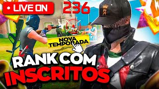 🔴LIVE ON🔴JOGANDO COM INSCRITOS❤️NOVA TEMPORADA BR RANK❤️LIBERANDO CODIGO❤️ [upl. by Shalna572]