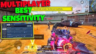 FAST MOVEMENT  NO RECOIL  BEST SENSITIVITY FOR COD MOBILE MULTIPLAYER [upl. by Akcinat266]