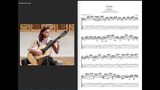 Partita in A minor Allemande J s Bach Bwv1013  Ana Vidovic Transcription [upl. by Voorhis]