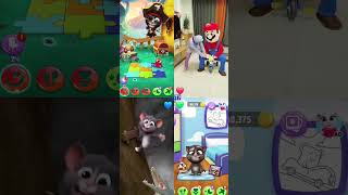 New cool tols smart 🤓 my talking tom challenge talkingtomvideos youtubeshorts funnycate shorts [upl. by Whiteley]