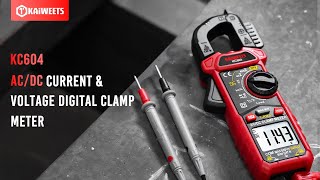 KAIWEETS KC604 Digital Clamp Meter An Excellent Tool for Any DIY ElectricianProject Person [upl. by Atterrol]