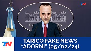 TARICO FAKE NEWS “MANUEL ADORNI” en quotSólo una vuelta másquot [upl. by Beach]