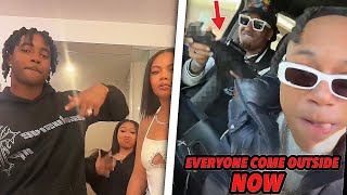 RichBoyTroy Pulls Up To Debo’s House With G🔫NS  Yanni Monet Brooklyn [upl. by Natica]