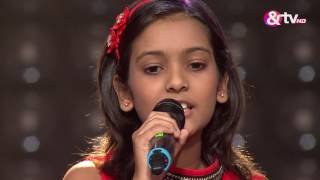 Nishtha Sharma  Blind Audition  Episode 4  July 31 2016  The Voice India Kids [upl. by Neom]