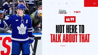 Is Marner refusing to talk contract a good or bad sign [upl. by Sitof]