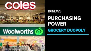 Woolworths and Coles duopoly pushing independent stores out of the grocery market  ABC News [upl. by Yretsym]