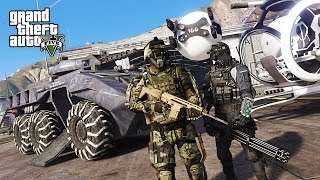 GTA 5 PLAY AS A COP MOD  FUTURISTIC ARMY POLICE FORCE SWAT Police Patrol GTA 5 Mods Gameplay [upl. by Gonsalve341]