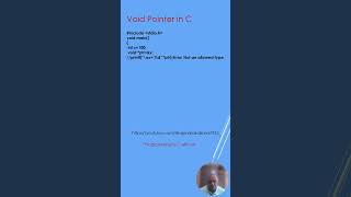 Void Pointer in C Typecasting void pointer Free channel on programming in C clanguage coding [upl. by Hertzfeld]