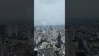 Mahanakhon SkyWalk amp Glass Tray Tour 🇹🇭 Mahanakhon Bangkok skyscrapers thailand [upl. by Hamas]