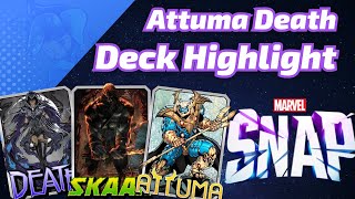 New Attuma loves this Death Skaar Deck  Marvel SNAP Deck Highlight [upl. by Ivetts]