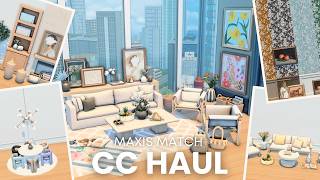 ✨SEPTEMBER MAXIS MATCH CC FURNITURE HAUL  CC LINKS✨  The Sims 4 [upl. by Enilra170]