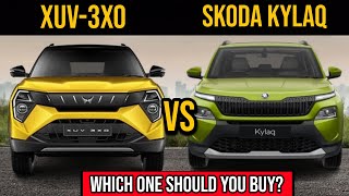 Newly Launched Skoda Kylaq vs Mahindra XUV3XO ।।Xuv3xo vs Kylaq ।। Which One Should You Buy [upl. by Einnok]