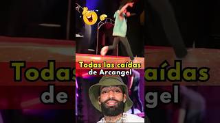 Todas las caidas de Arcangel la maravilla [upl. by Elrod]