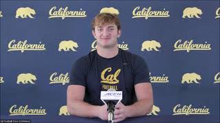 Bear Insider Video Cal TE Jack Endries  Big Game week presser [upl. by Kipp]