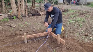 Inicio de obra Casa 10 m x 8 m Escuadra niveles cimentacion instalaciones y piso Video 1 🏡 [upl. by Toney]