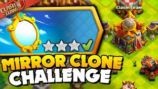 Easily 3 Star Mirror Clone Technique Challenge Clash of Clans [upl. by Dianne469]