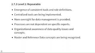 22 Data Management Maturity Assessment DMMA [upl. by Rogerio963]