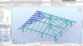 Roof Structure Modeling by Robot Structure จากคอร์สพี่สอนน้อง Structural Engineer BIM Workflow ครับ [upl. by Turpin]